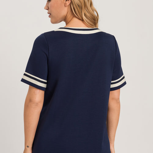 78816 S/Slv Shirt - 1610 Deep Navy