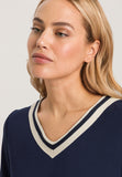 78816 S/Slv Shirt - 1610 Deep Navy