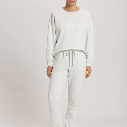 Natural Living Organic Cotton French Terry Sweatshirt | Green Beryl 78882-2707