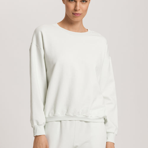 Natural Living Organic Cotton French Terry Sweatshirt | Green Beryl 78882-2707