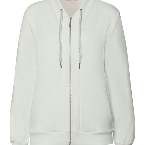 Natural Living Organic Cotton French Terry  Jacket | Green Beryl 78885-2707