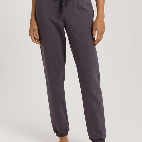 Natural Living Organic Cotton French Terry Pants | Black Pearl 78886-2183