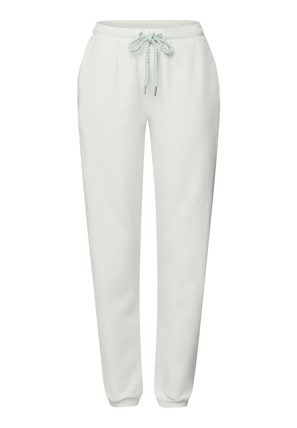 Natural Living Organic Cotton French Terry Pants | Green Beryl 78886-2707