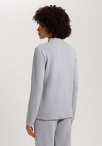 Easy Wear Recycled Cotton Blend Pullover | Moonstone 78892-3058