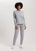Easy Wear Recycled Cotton Blend Pullover | Moonstone 78892-3058