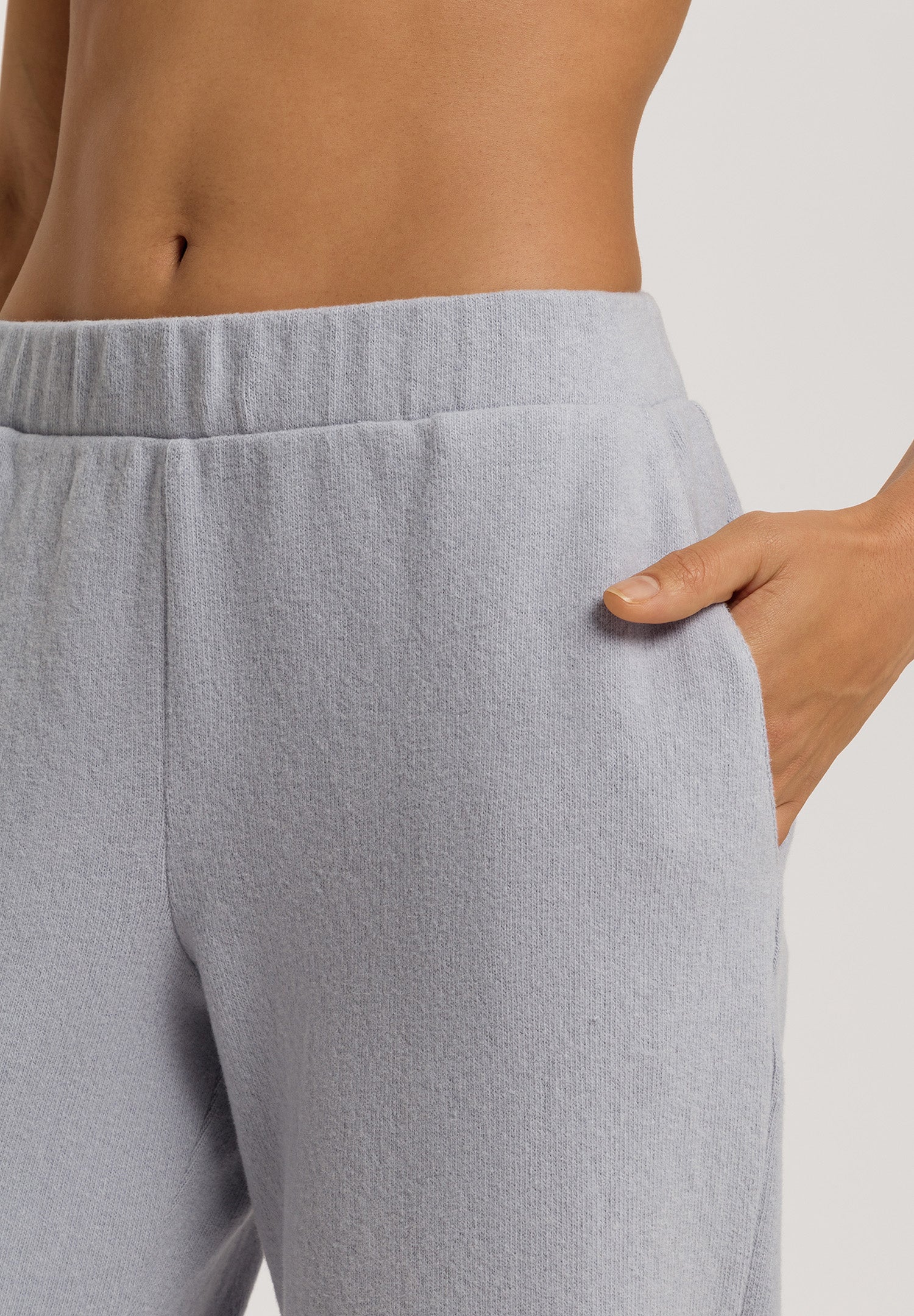 Easy Wear Recycled Cotton Blend Pants | Moonstone 78893-3058