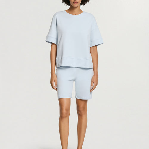 Natural Living S/Slv Sweatshirt | Watery Blue 78896-2244