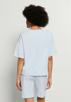 Natural Living S/Slv Sweatshirt | Watery Blue 78896-2244