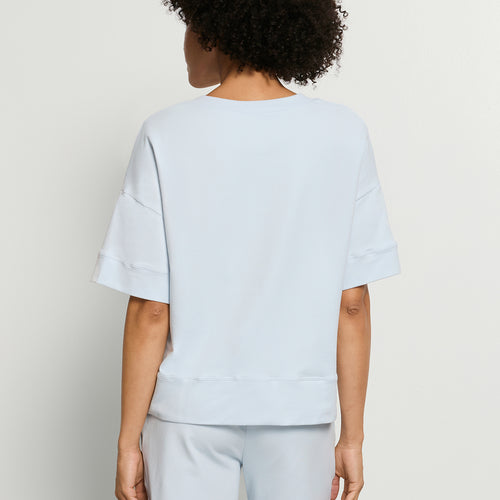 Natural Living S/Slv Sweatshirt | Watery Blue 78896-2244