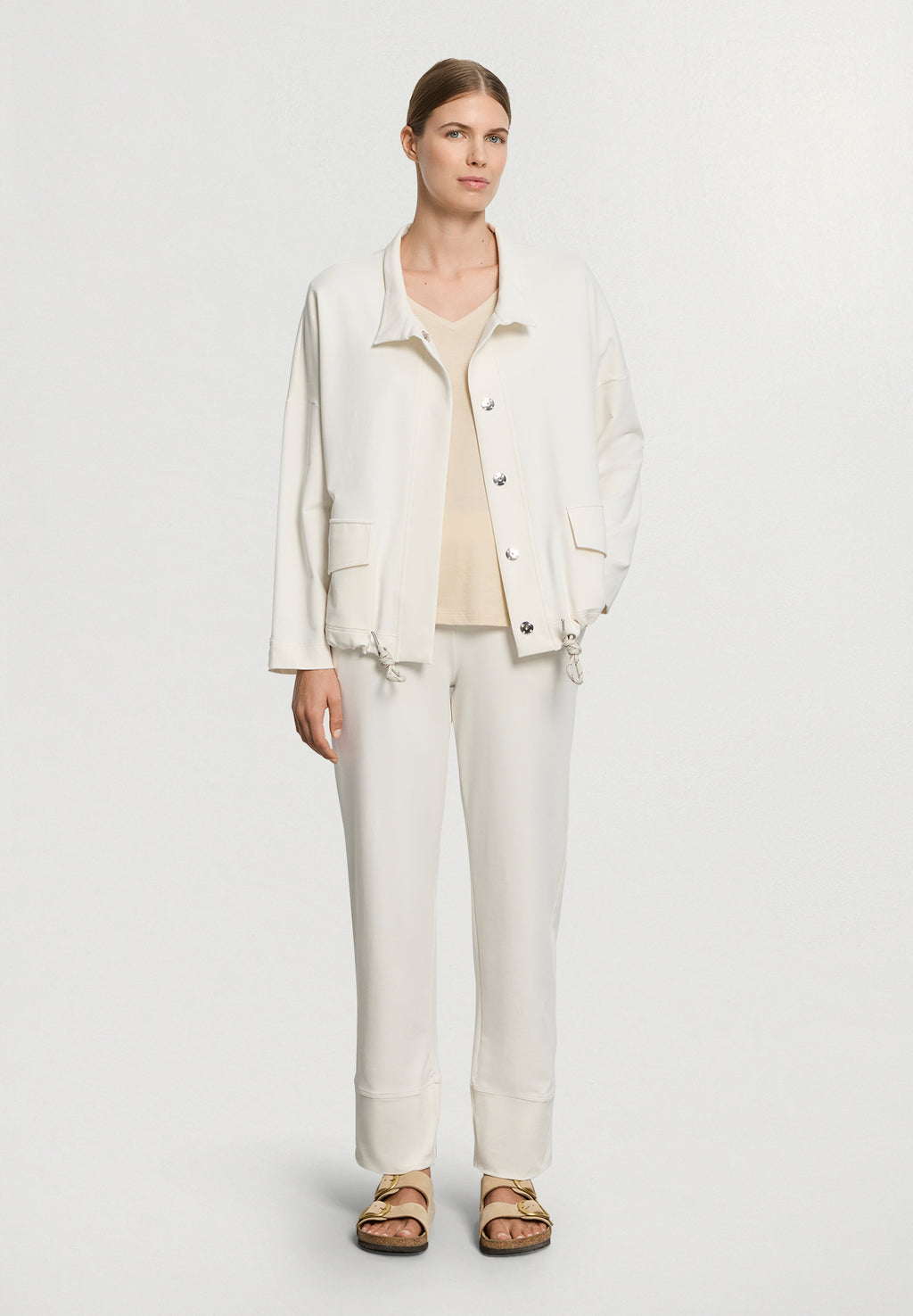Natural Living Cardigan | Misty White 78897-2123