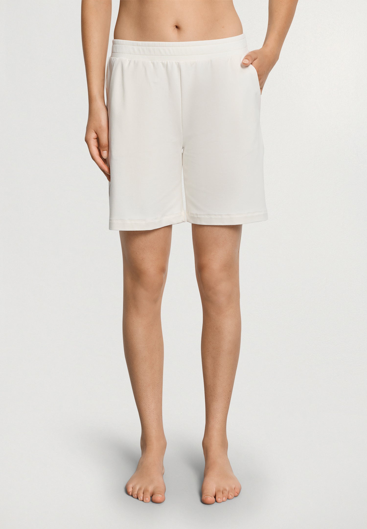 Natural Living Short Pants | Misty White 78899-2123