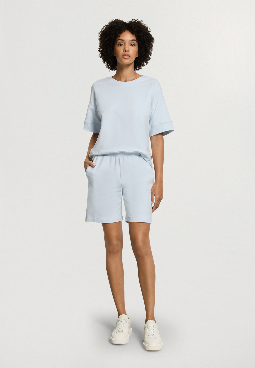 Natural Living Short Pants | Watery Blue 78899-2244