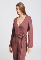 Natural Wear L/S Wrap Shirt | Apple Butter 78922-2441