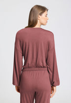 Natural Wear L/S Wrap Shirt | Apple Butter 78922-2441