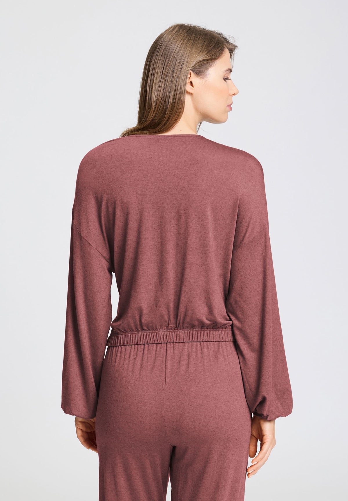 Natural Wear L/S Wrap Shirt | Apple Butter 78922-2441