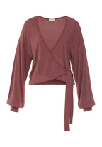 Natural Wear L/S Wrap Shirt | Apple Butter 78922-2441