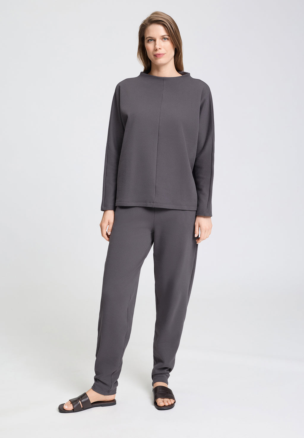 Easy Wear Pullover | Dark Sesame 78929-3163