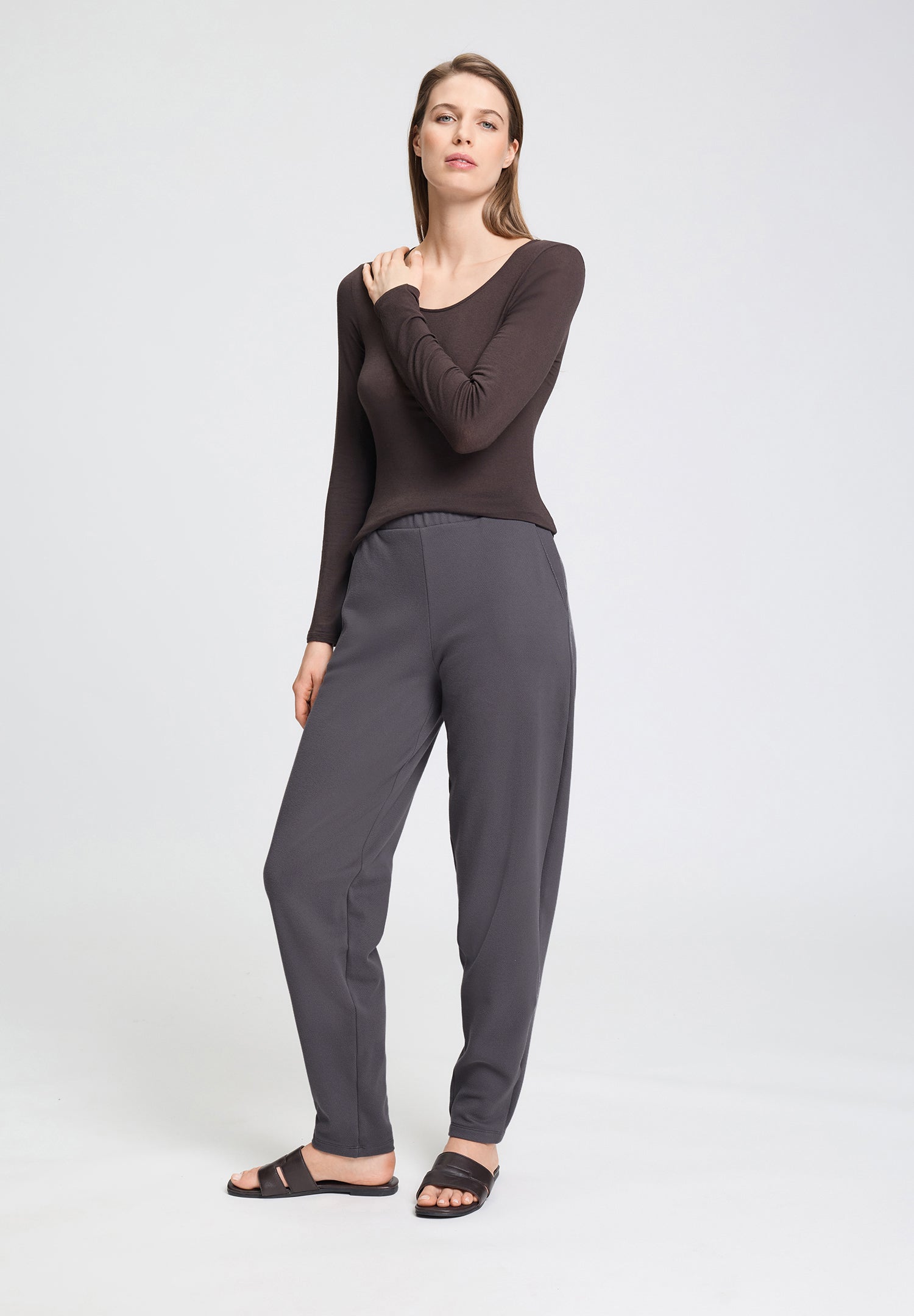 Easy Wear Pants | Dark Sesame 78930-3163