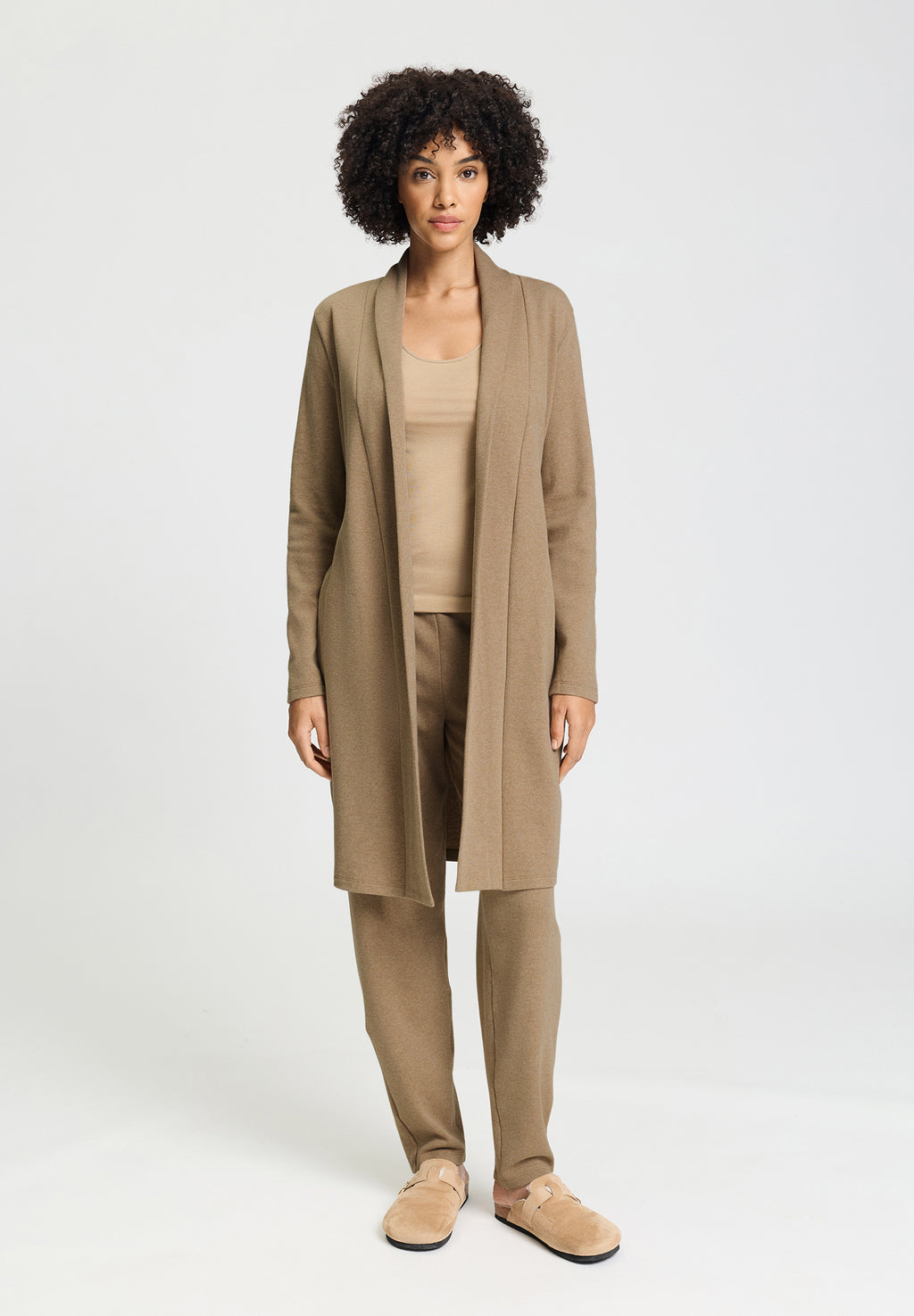 Easy Wear Robe | Steel Melange 78931-3164