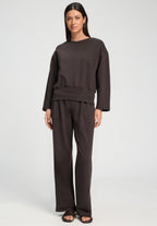 Natural Living Sweatshirt | Dark Mocha 78934-2185