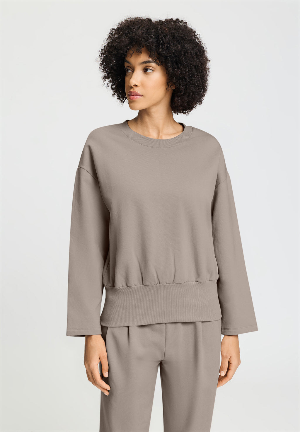 Natural Living Sweatshirt | Rose Grey 78934-2335