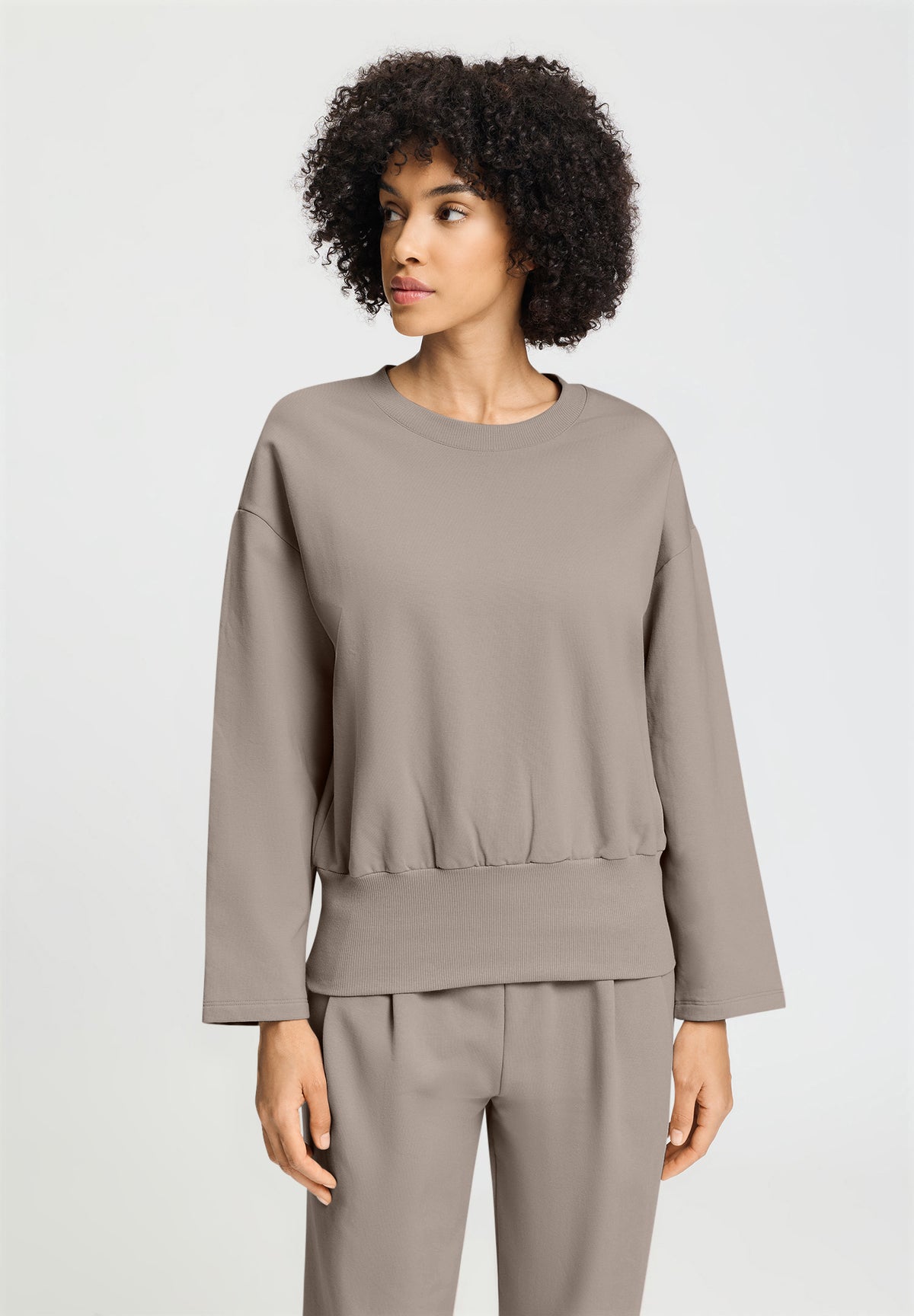 Natural Living Sweatshirt | Rose Grey 78934-2335