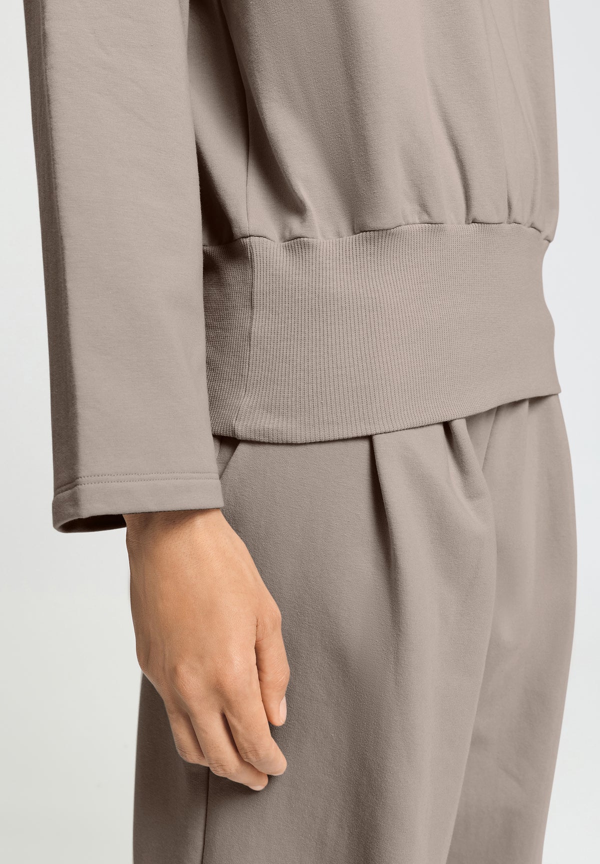 Natural Living Sweatshirt | Rose Grey 78934-2335