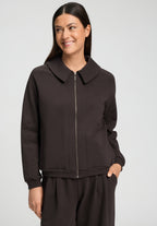 Natural Living Zip Jacket | Dark Mocha 78935-2185