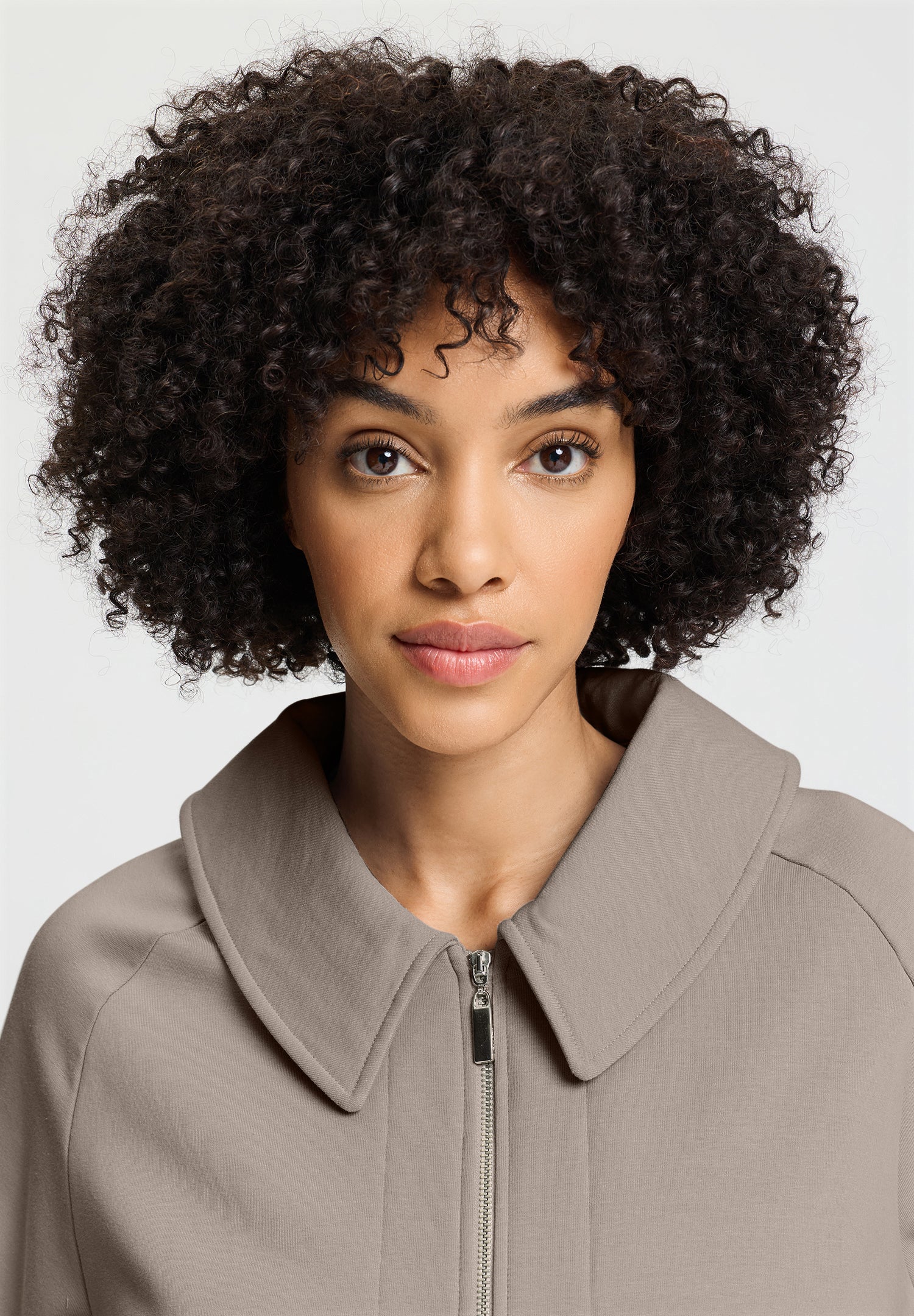 Natural Living Zip Jacket | Rose Grey 78935-2335
