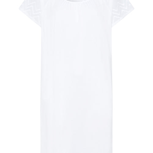 78979 Vivia Short Sleeve Nightgown - 101 White