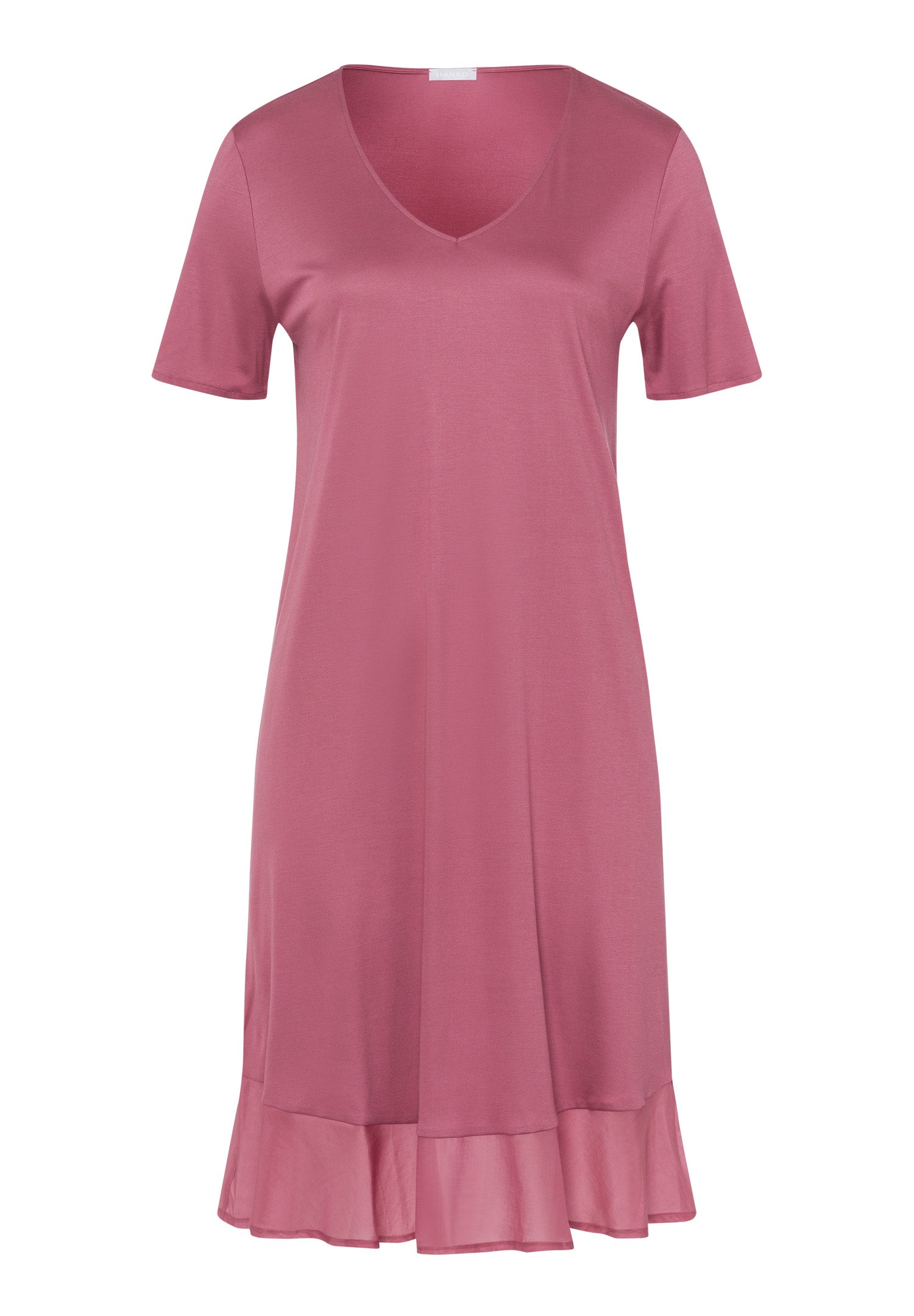 78992 Faye Short Sleeve Nightgown - 2425 Rosewood