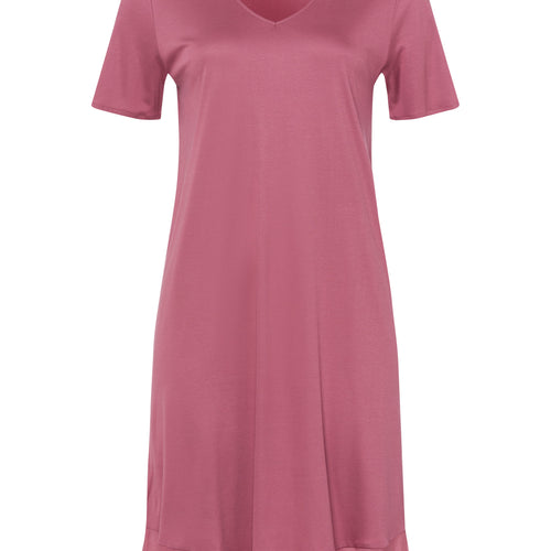 78992 Faye Short Sleeve Nightgown - 2425 Rosewood