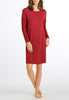 Natural Elegance Long Sleeve Gown | Redwood Melange 79023-1226