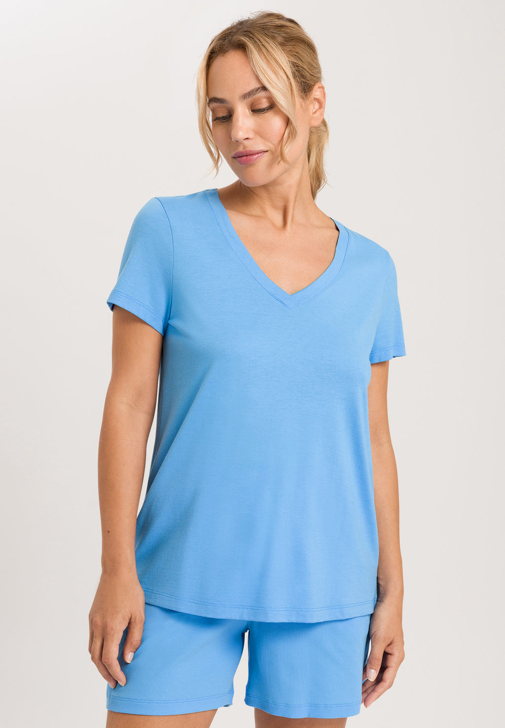 Sleep And Lounge Short Sleeve Shirt | Angelite 79050-2547