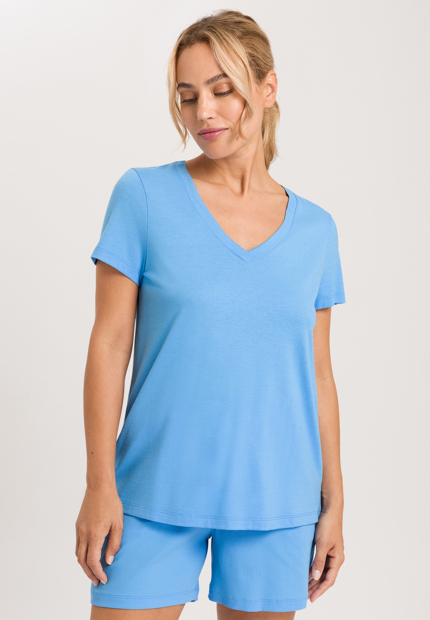 Sleep And Lounge Short Sleeve Shirt | Angelite 79050-2547