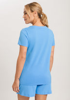 Sleep And Lounge Short Sleeve Shirt | Angelite 79050-2547