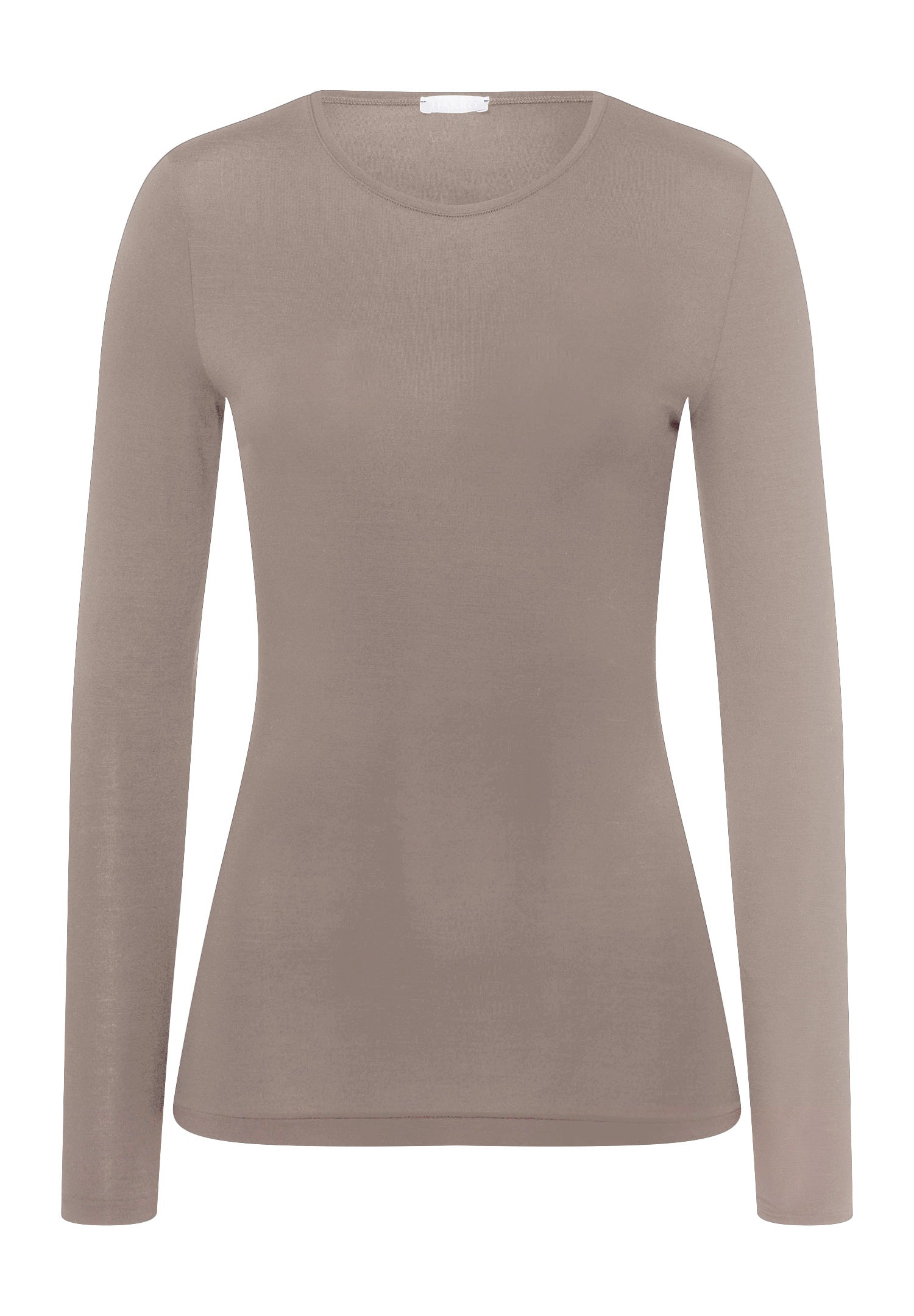 79069 Soft Touch Long Sleeve Top - 1825 Taupe Grey