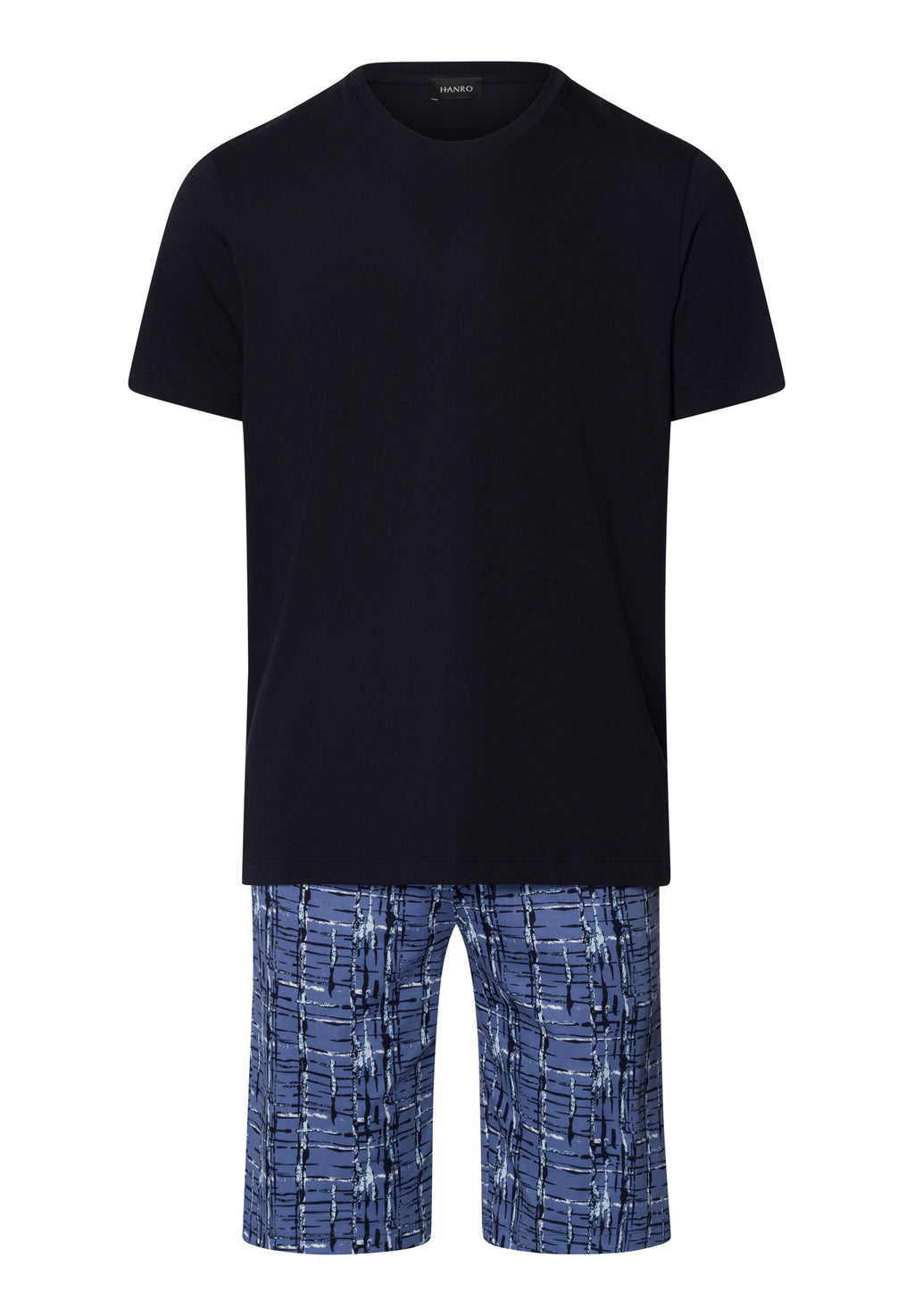 Night And Day S/Slv Pajama | Liquid Check 79267-2354