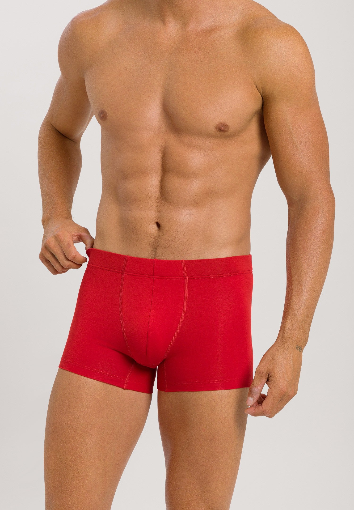 Cotton Essentials Boxer Brief | Bright Red 79311-2413
