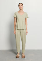 Sleep And Lounge Cotton Blend Lounge Pants | Moss Green 79320-2720