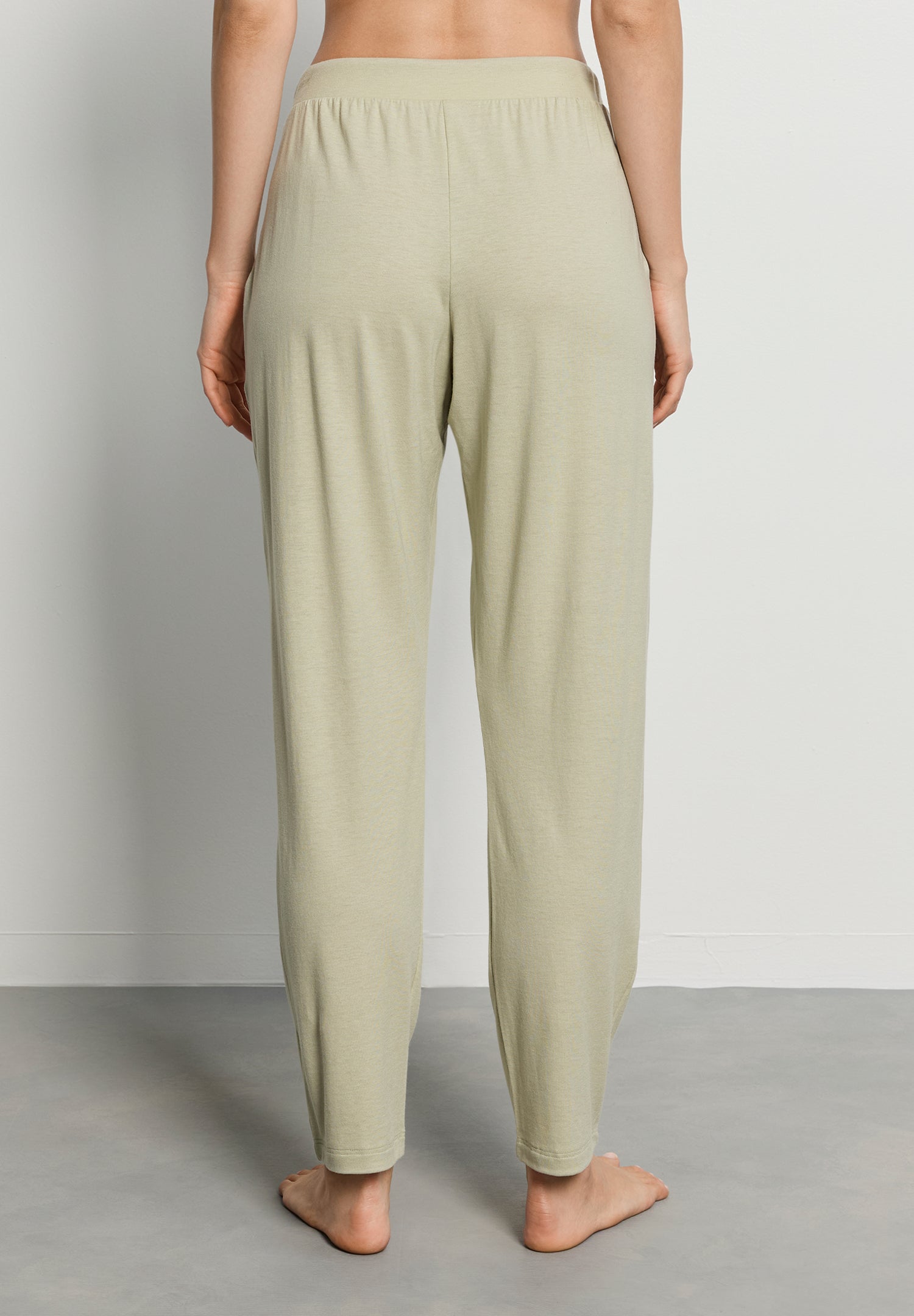 Sleep And Lounge Cotton Blend Lounge Pants | Moss Green 79320-2720