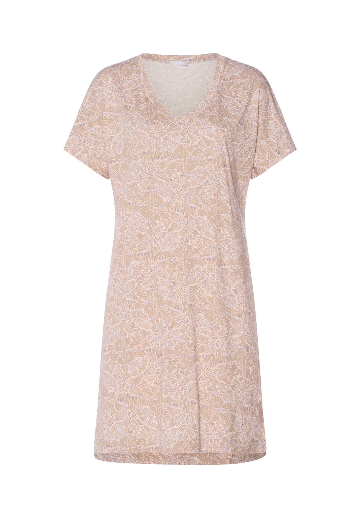 Sleep And Lounge S/Slv Gown | Abstract Butterflies 79321-2390