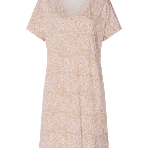 Sleep And Lounge S/Slv Gown | Abstract Butterflies 79321-2390