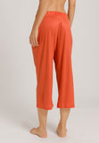 Sleep And Lounge Crop Knit Pants Print | Coral Gold 79386-1279