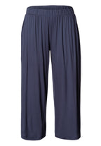 Sleep And Lounge Crop Knit Pants Print | Smoky Blue 79386-1534