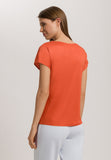 Sleep And Lounge Short Sleeve Shirt | Coral Gold 79391-1279