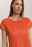 Sleep And Lounge Short Sleeve Shirt | Coral Gold 79391-1279