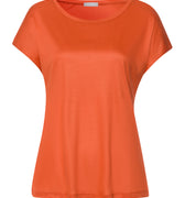 Sleep And Lounge Short Sleeve Shirt | Coral Gold 79391-1279