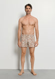 Fancy Jersey Cotton Knit Boxers | Floral Outlines 79400-1373