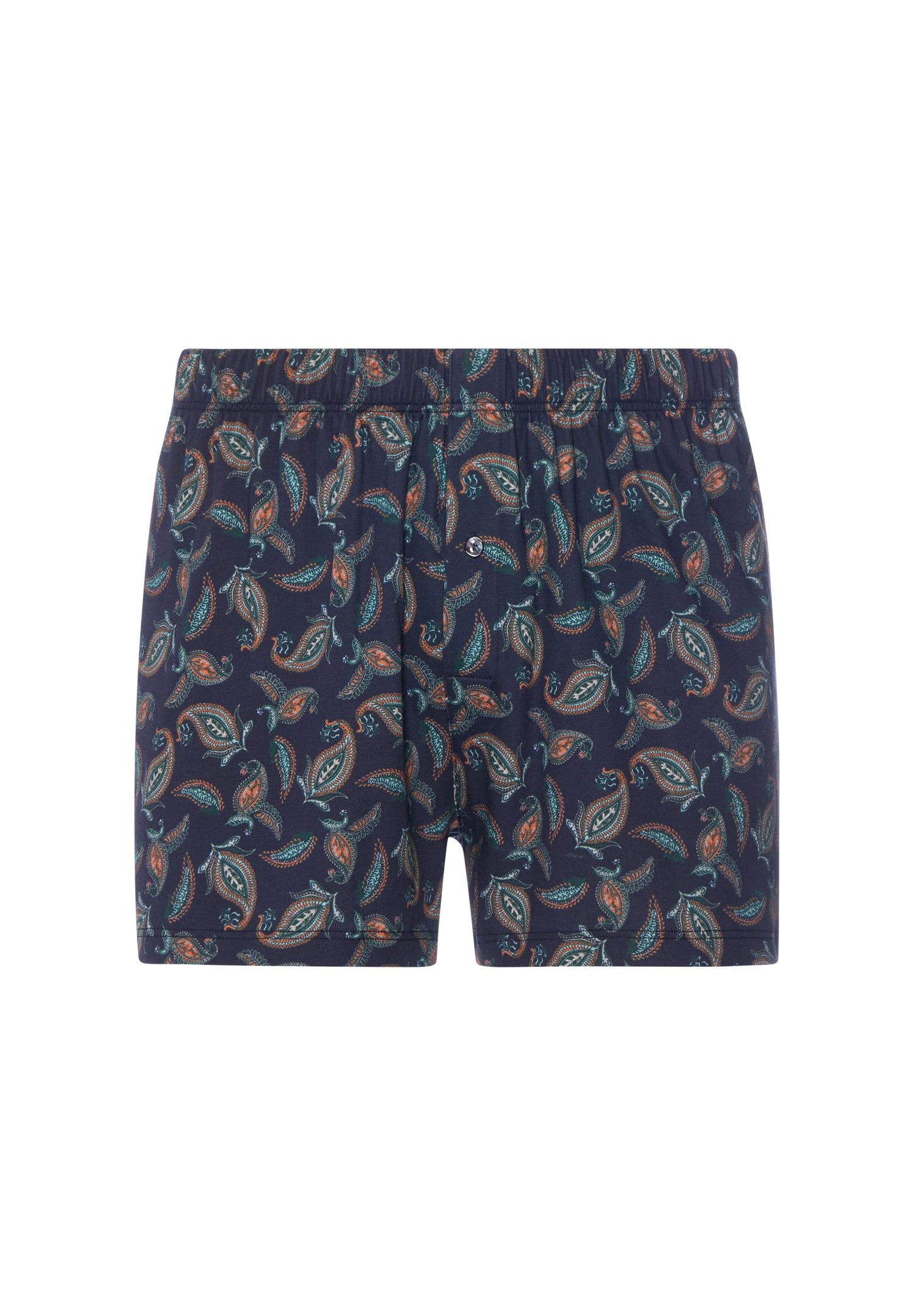 Fancy Jersey Cotton Knit Boxers | Floral Paisley Print 79400-2940